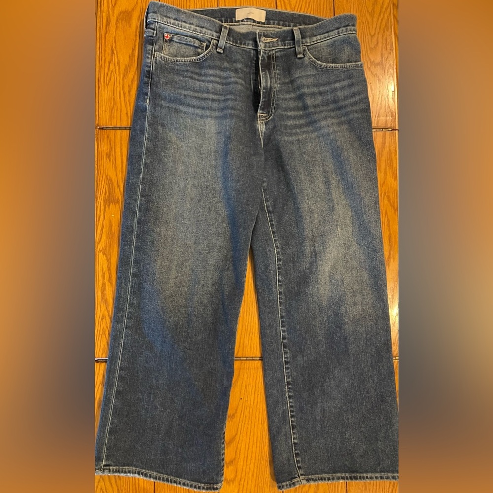 Hudson Wide Leg Jeans, size 32, classic 5 pockets - Picture 3 of 9